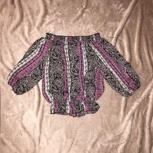 Off the shoulder top